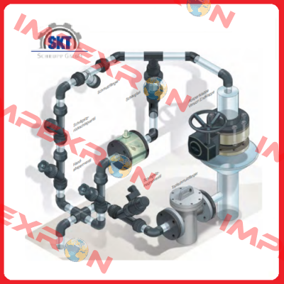 Wear parts set for pressure control valve DN 8 Schrupp