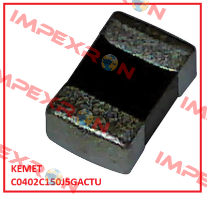 C0402C150J5GACTU (pack 1x100) Kemet