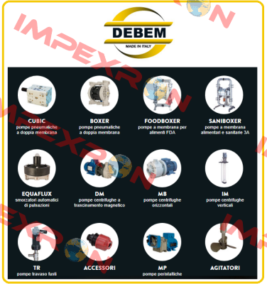 ORING SUP. PTFE PART. 17/A Debem