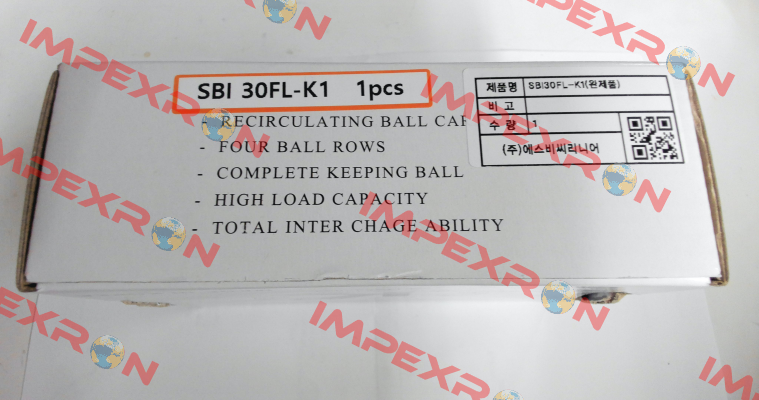 SBI30-FL SBC Linear Rail System