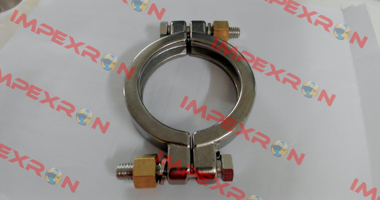 BoIted  Tri clamp, SS304 / 2,5" Dernord