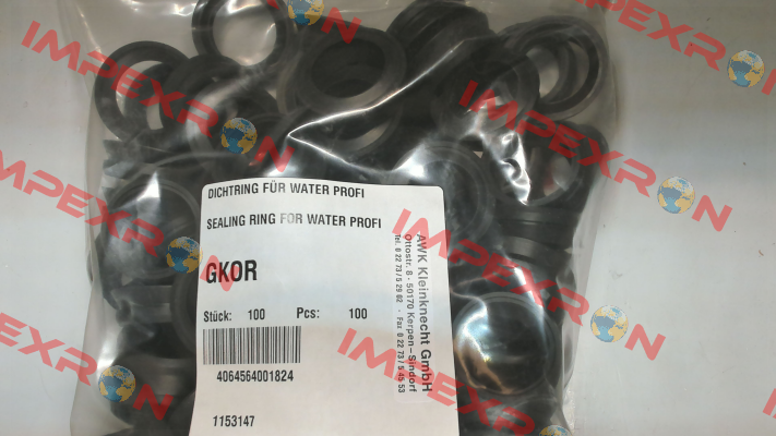 Replacement rubber ring suitable for GKA 12. Ludecke