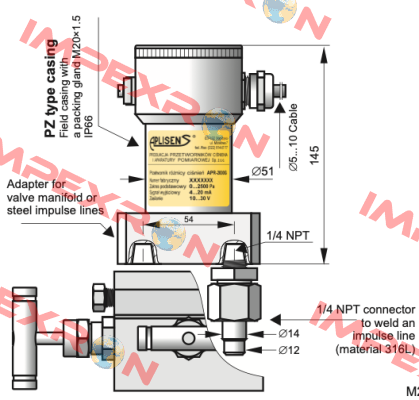 APRE-2000G/PZ/ Aplisens