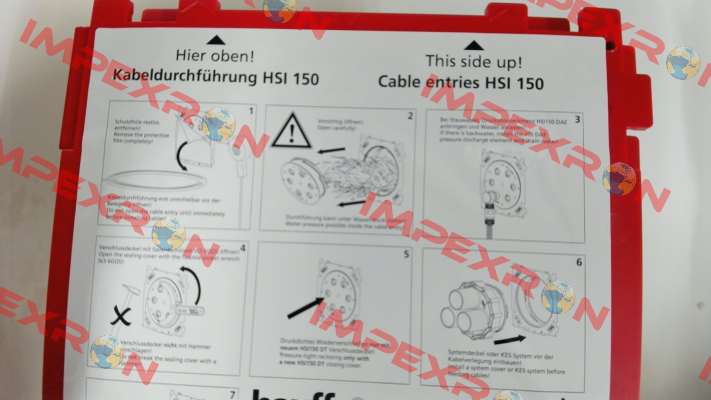 HSI150 1x1 K/100 (3030303428) HAUFF-TECHNIK