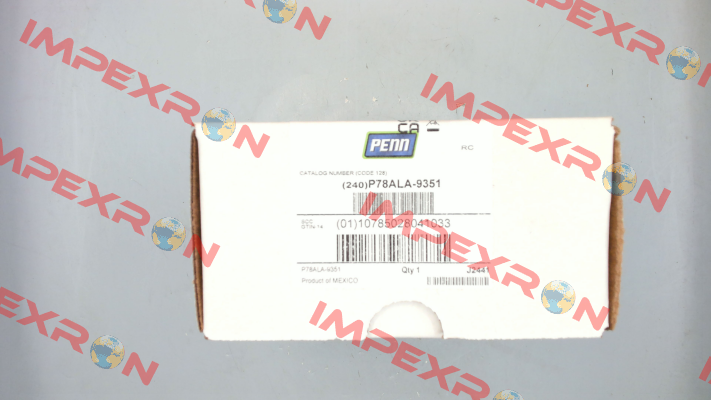 P78ALA-9351 (P78A) 7/16" UNF Johnson Controls