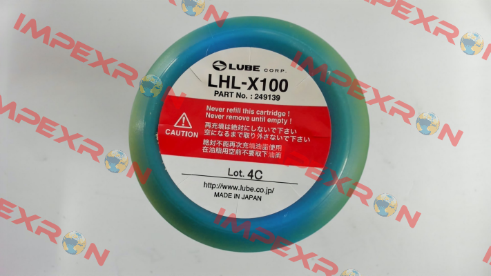 P/N:249139; Type: LHL-X100-2 Lube