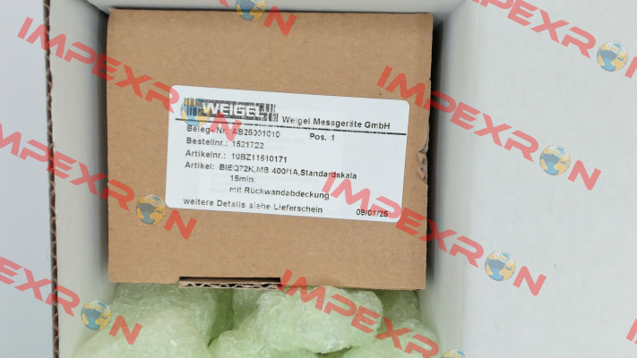 BIEQ 72 K / 10BZ11510171 Weigel
