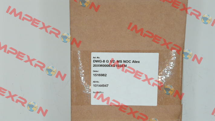 20XM0008XG15SEM // DWG-8 G 1/2" Meister