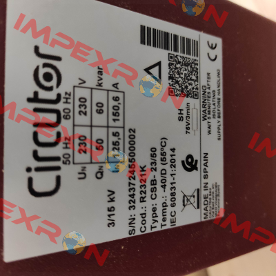 CSB-23/50 (R2321K) Circutor