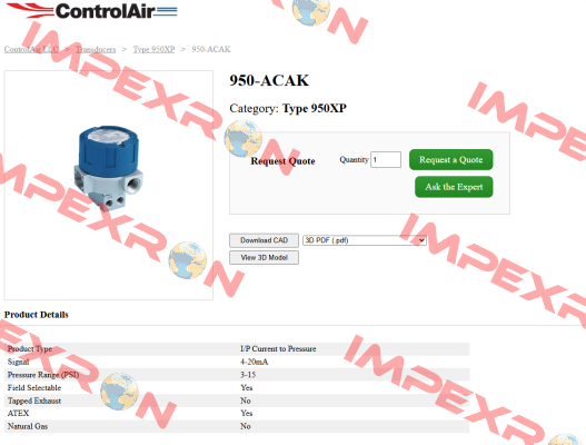950-ACAK ControlAir