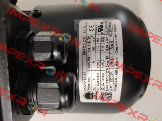M 5.5AZKA 63L-6T B14 - 1000116605 Koncar