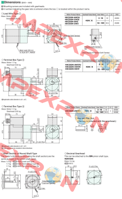 4IK25GN-SW2 / 4GN15K Oriental Motor