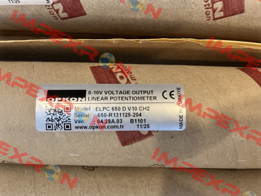 ELPC 650 D V10 CH2 RD Opkon