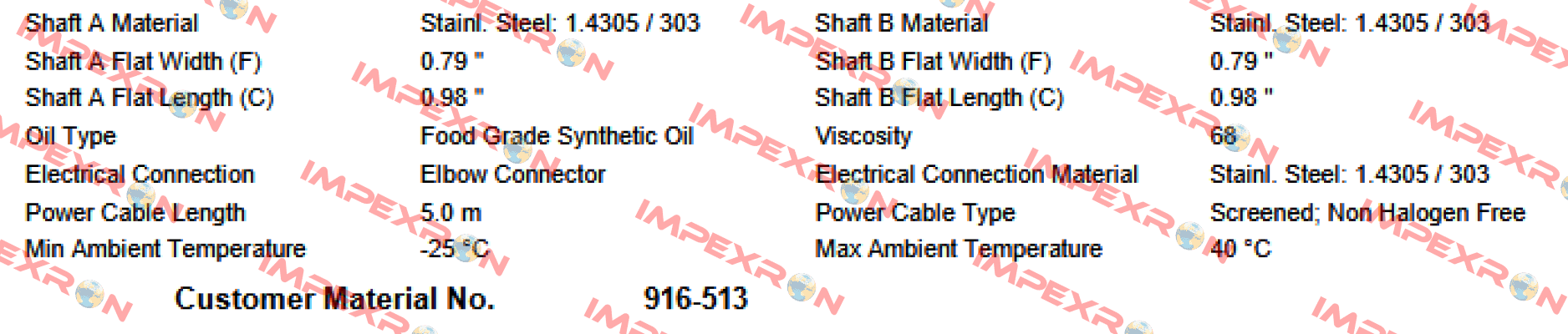 MI-DM0113 DM1133-ASM13E0U4LBJ-507mm Interroll