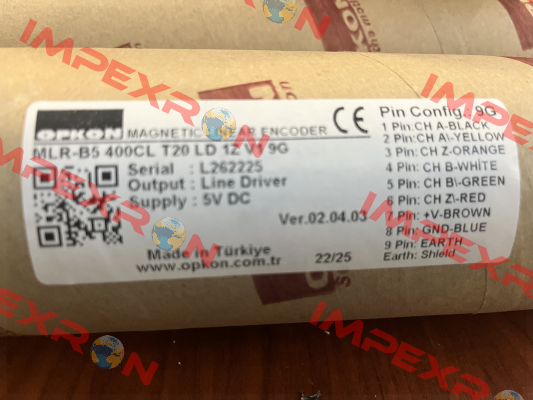MLR-B5 400CL T20 LD 1ZV1 9G Opkon