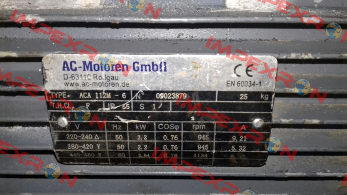 ACA 112 M-6 AC Motoren