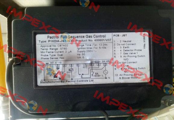 P16 DI/JST CE Pactrol