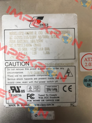 SP2-4400F-R obsolete,no replacement  Emacs