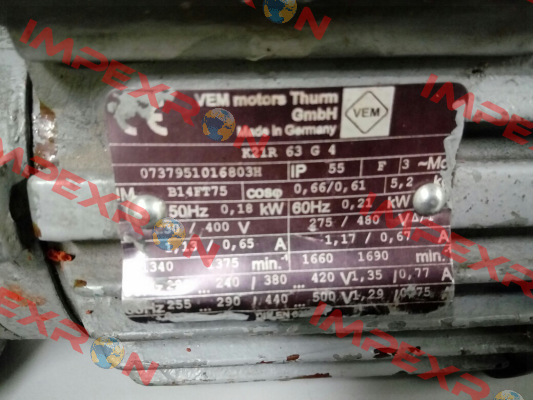 DM-4-B14K-0,18-63-A-Z0  AC Motoren