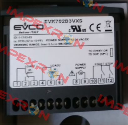 EVK702D3VXS EVCO - Every Control