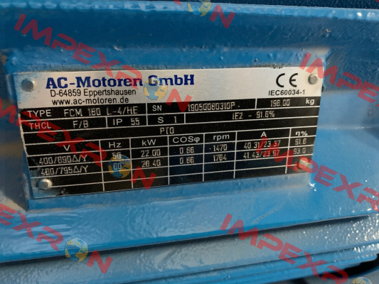 FCM 180 L-4/HE AC Motoren