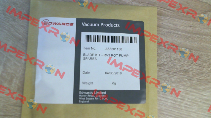 A65201130 Edwards Vacuum
