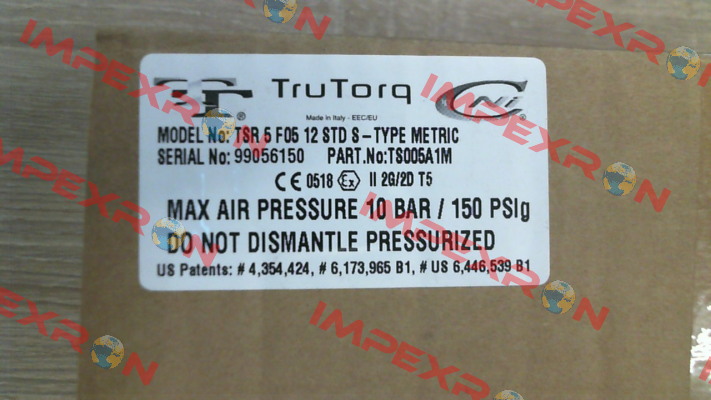 PS4LBWNI040 TSR (TS005A1M) Meca-Inox