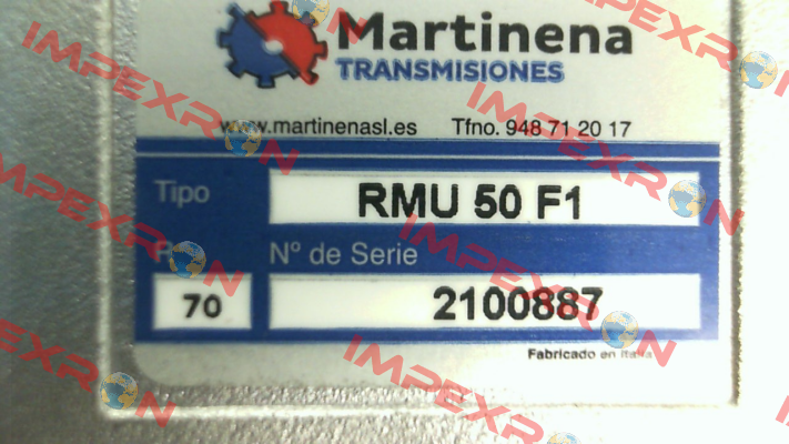 RMU 50 F1 1/70 71B14 Martinena