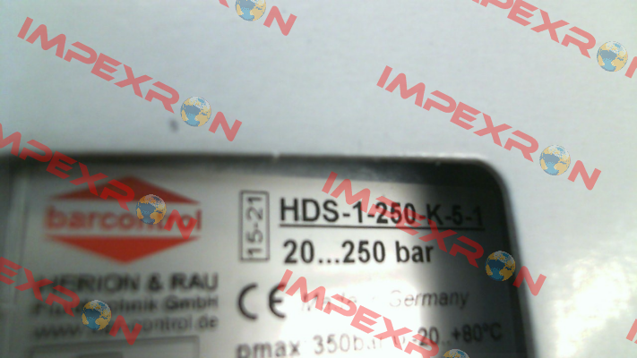 HDS-1-250-K-5-1 Barcontrol