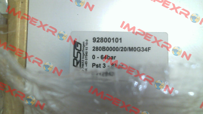 92800101 RSG
