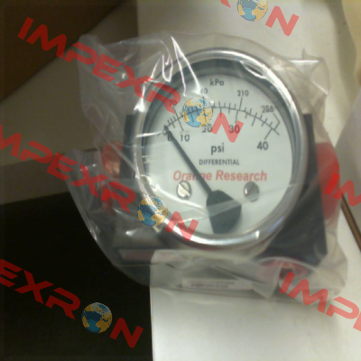 1203PGS-1A-2.5B-A 0-40 psid/280kPa Orange Research