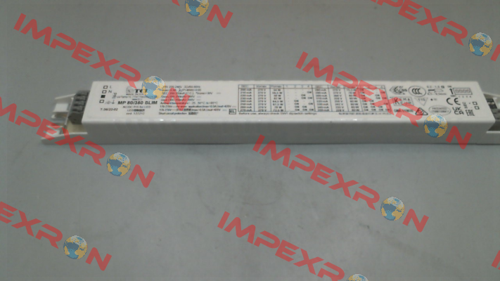 122212 / MP 80/350 SLIM TCI