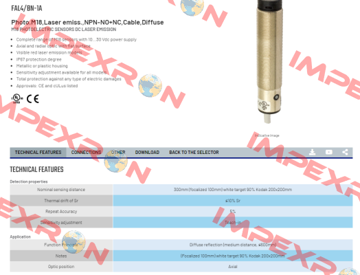 FAL4/BN-1A Micro Detectors / Diell (now Datasensing)