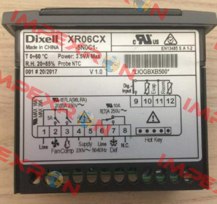 XR06CX-5N0C1 Dixell