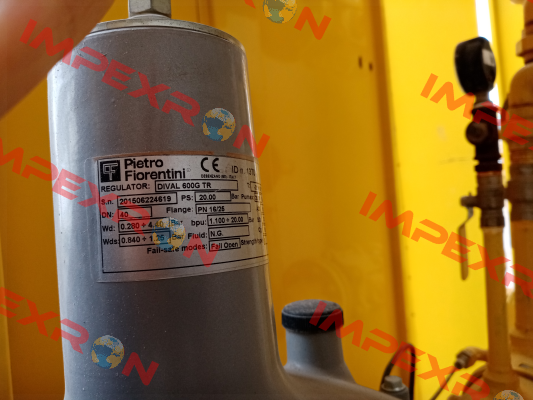 DIVAL 600G TR PN16/25 DN40 same as DIVAL600/G 280TR PN16/25 Pietro Fiorentini