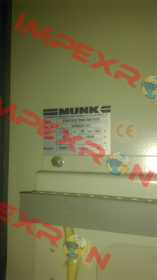 D380 G22/15000 WR-PWX Similar to Com. 239.402/01-01  Munk