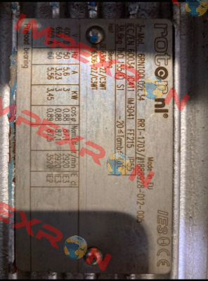 6RN100L02E34 Rotor