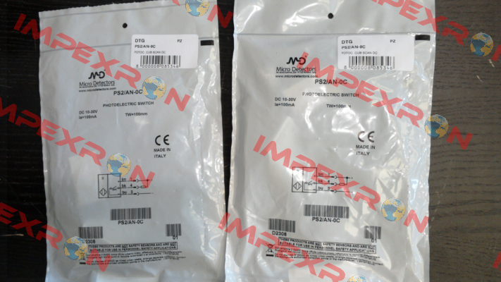 PS2/AN-0C Micro Detectors / Diell (now Datasensing)